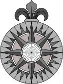 Compass Rose Ensigned