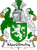 Irish Coat of Arms for MacGlinchy or Clinchy