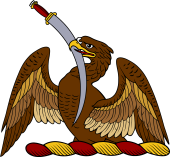 Demi Eagle Holding Sabre