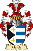 v.23 Coat of Family Arms from Germany for Merck