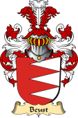 v.23 Coat of Family Arms from Germany for Beust