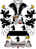 Coat of arms used by the Danish family Biörnsen