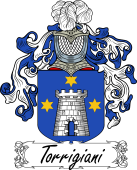 Araldica Italiana Coat of arms used by the Italian family Torrigiani