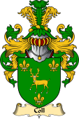 Welsh Family Coat of Arms (v.23) for Coll (of Pembrokeshire)