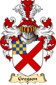 English Coat of Arms (v.23) for the family Gregson