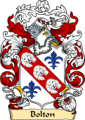 English or Welsh Family Coat of Arms (v.23) for Bolton