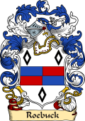 English or Welsh Family Coat of Arms (v.23) for Roebuck