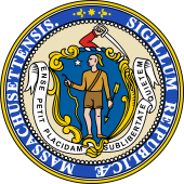 US State Seal for Massachusetts 1780