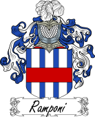 Araldica Italiana Coat of arms used by the Italian family Ramponi