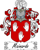 Araldica Italiana Coat of arms used by the Italian family Mainardo