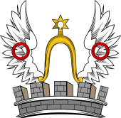 Family crest from Ireland for Johnson (Cork)