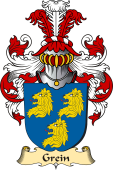v.23 Coat of Family Arms from Germany for Grein