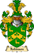 Irish Family Coat of Arms (v.23) for Robinson or Robison