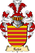 v.23 Coat of Family Arms from Germany for Reidt