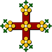 Cross, with Caterfoils and Trefoils