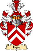 Irish Family Coat of Arms (v.23) for Hyde
