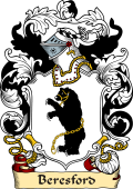 English or Welsh Family Coat of Arms (v.23) for Beresford