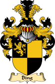 English Coat of Arms (v.23) for the family Bing