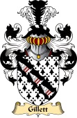 English Coat of Arms (v.23) for the family Gillett