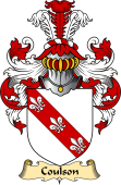 English Coat of Arms (v.23) for the family Coulson