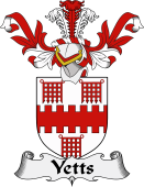 Coat of Arms from Scotland for Yetts