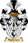 English Coat of Arms (v.23) for the family Highmore