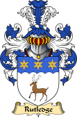 Irish Family Coat of Arms (v.23) for Rutledge