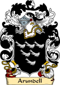 English or Welsh Family Coat of Arms (v.23) for Arundell