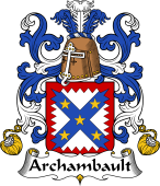 Coat of Arms from France for Archambault