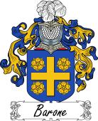 Araldica Italiana Coat of arms used by the Italian family Barone
