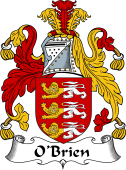 Irish Coat of Arms for O'Brien