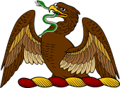 Demi Eagle Holding Serpent