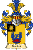 French Family Coat of Arms (v.23) for Buchet
