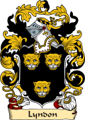 English or Welsh Family Coat of Arms (v.23) for Lyndon (Somersetshire)