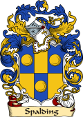 English or Welsh Family Coat of Arms (v.23) for Spalding