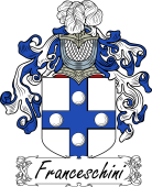 Araldica Italiana Coat of arms used by the Italian family Franceschini