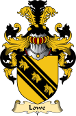 English Coat of Arms (v.23) for the family Lowe