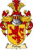 Welsh Family Coat of Arms (v.23) for Powys (WENWYNWYN-Princes of Southern Powys)