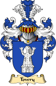 English Coat of Arms (v.23) for the family Towry