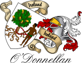 Sept (Clan) Coat of Arms from Ireland for O'Donnellan