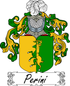 Araldica Italiana Coat of arms used by the Italian family Perini