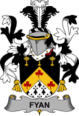 Irish Coat of Arms for Fyan or Faghan