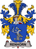 Swedish Coat of Arms for Renhorn
