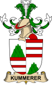 Republic of Austria Coat of Arms for Kummerer (de Kummersperg)