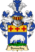 French Family Coat of Arms (v.23) for Bonnefoy