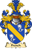 English Coat of Arms (v.23) for the family French