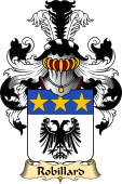 French Family Coat of Arms (v.23) for Robillard