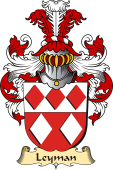v.23 Coat of Family Arms from Germany for Leyman