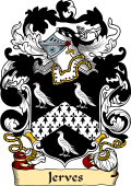 English or Welsh Family Coat of Arms (v.23) for Jerves (or Jervis)