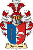 v.23 Coat of Family Arms from Germany for Ostmann
